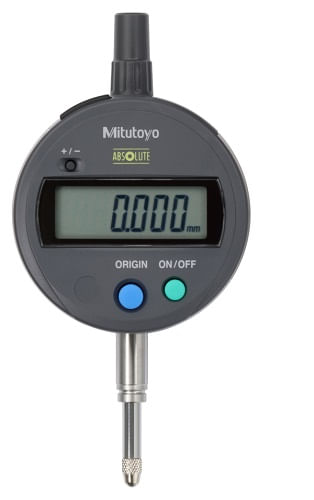 Indicador digital ID-S 12,7 mm, 0,001 mm, placa trasera con lengüeta