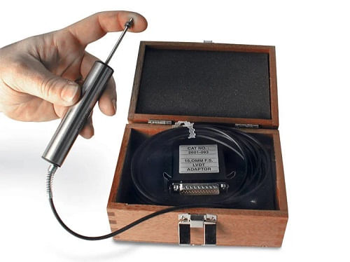 Sensor de desviación LVDT, rango +/- 50 mm (No incluye instalación ni capacitación de uso)