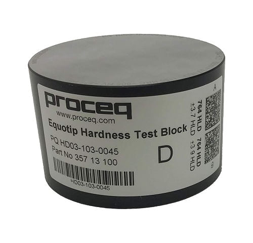BLOQUE DE PRUEBA EQUOTIP LEEB D/LEEB DC 775 HLD / 56 HRC