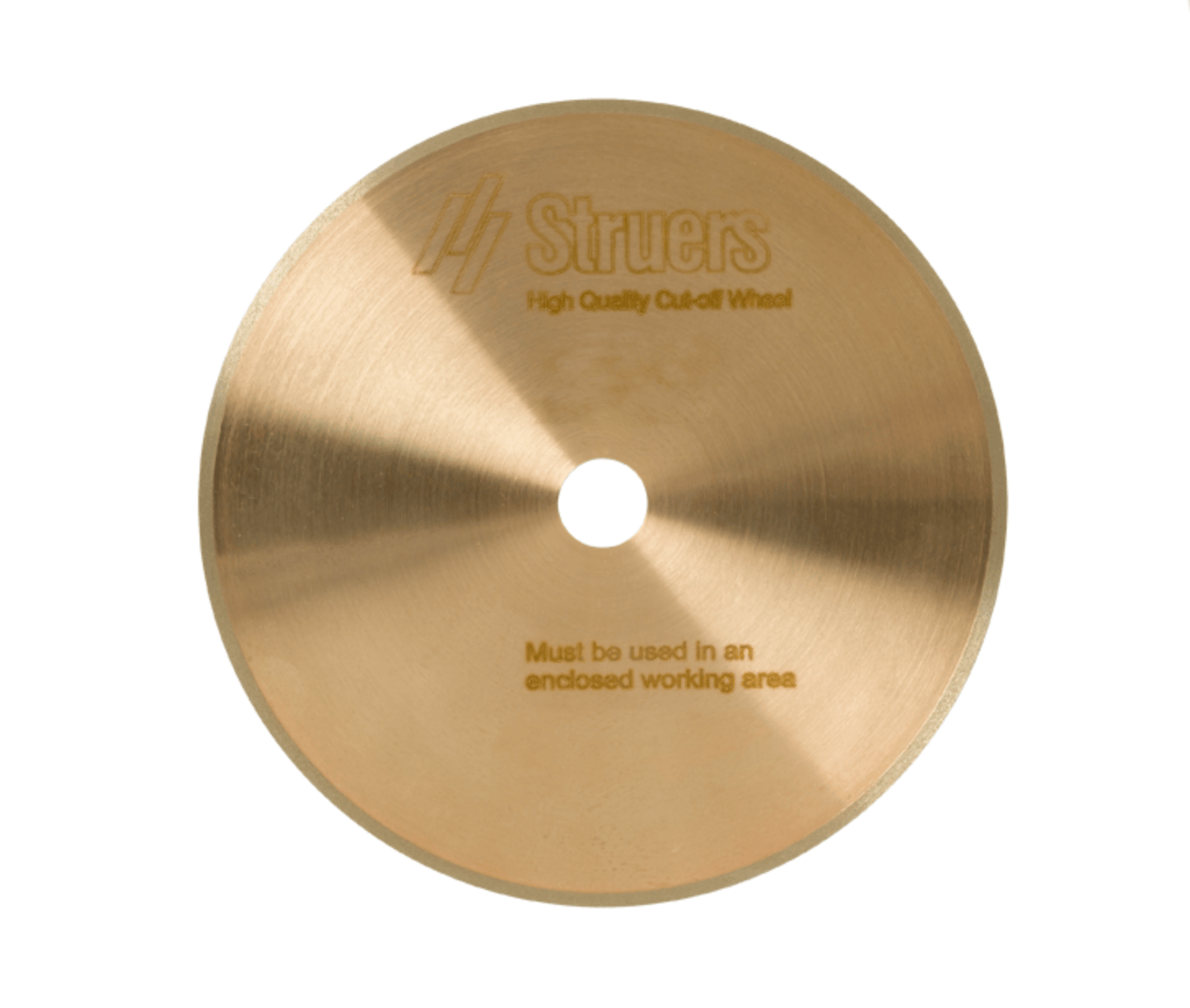 Disco de corte de diamante M0D10, 102 mm (4") de diámetro x 0,3 mm x 12,7 mm de diámetro (1 pza.)