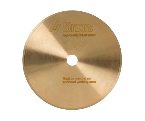 Disco de corte de diamante M1D10, 102 mm (4) diámetro x 0.3 mm x 12.7 mm diámetro