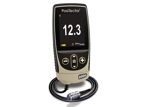 Medidor de espesor de recubrimiento PosiTector® 6000 NS1 para recubrimientos en metales NO ferrosos