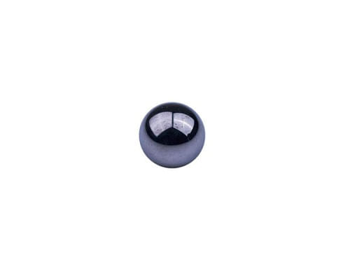 Bola de recambio para test Rockwell, 12,7mm, carburo de tungsteno sin certificado de calibración