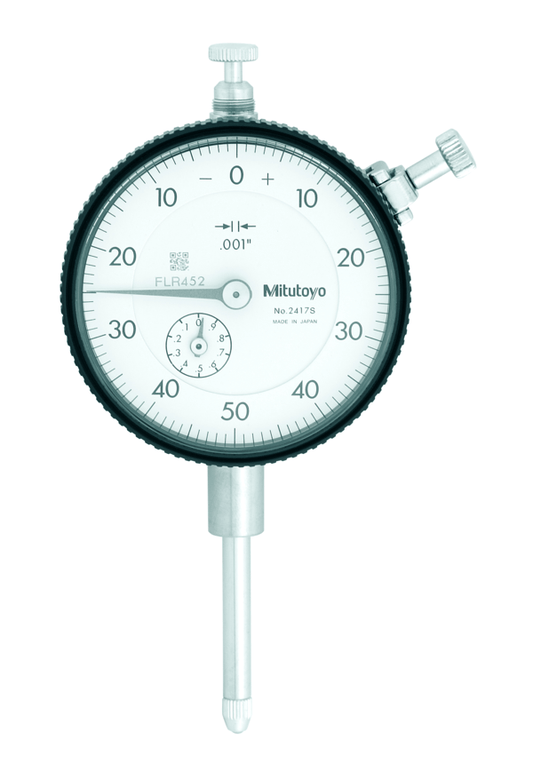Reloj comparador, Lug Back, tipo ANSI/AGD, 1", 0,001"