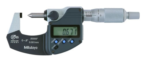 Micrómetro DIGIMATIC IP65 para perfiles ondulados 0-20 mm/0-0.8"