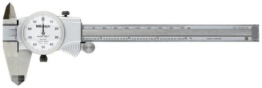 CALIBRADOR CARATULA 6", ±0,001", Sin salida de datos