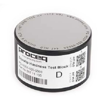 BLOQUE DE PRUEBA EQUOTIP LEEB D/LEEB DC  <500 HLD / <220 HB