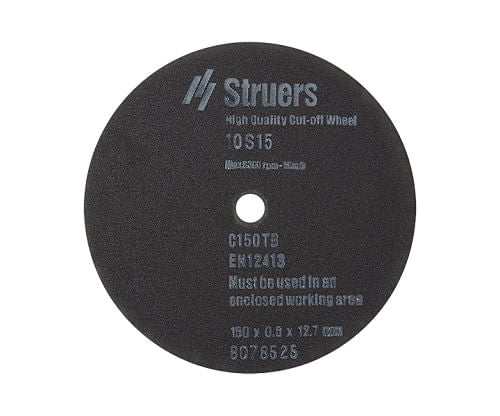 Disco de corte 10S15, 150 mm (6)  x 0,5 mm x 12,7 mm (5 pzas.)