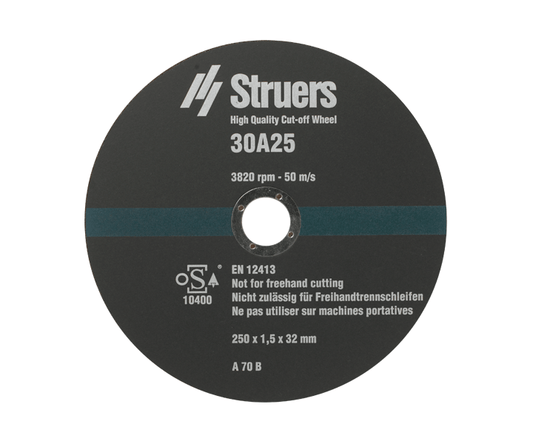 33A25 Cut-Off Wh. ø250 (10pcs), 40009105