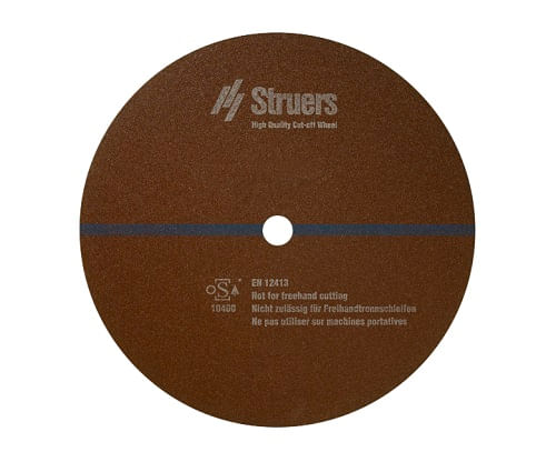 Disco de corte 30A43, 432 mm (17") de diámetro x 3,0 mm x 32 mm de diámetro (5 pzas)