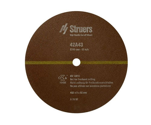 66A43 Cut-Off Wh. ø432 (5pcs) 40009159