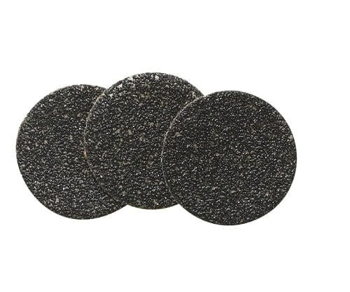 Papel de carburo de silicio, grano 60. 32 mm (1¼") de diámetro (100 pzas.)