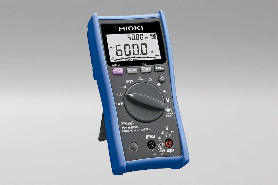 Multimetro Digital Standard Terminales Protegidas, Hioki HK-DT4255