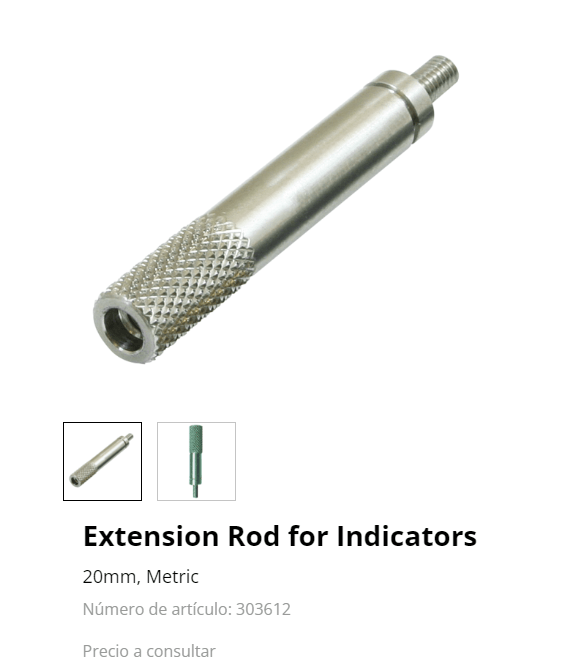 VARILLA DE EXTENSION 20MM, 303612